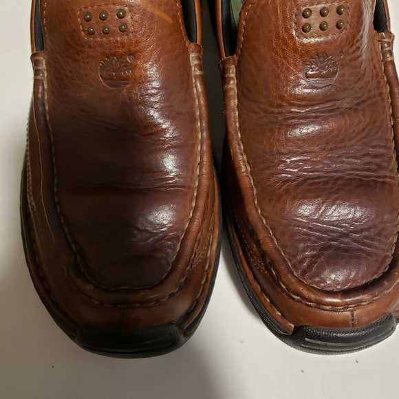 Timberland Men's Loafers Brown 8.5 Leather - Picture 6 of 11